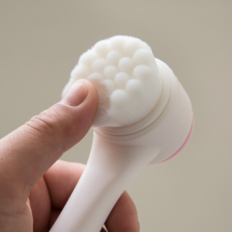 Máy Rửa Mặt Làm Sạch Sâu Hai Đầu Tiện Lợi Cọ Rửa Mặt