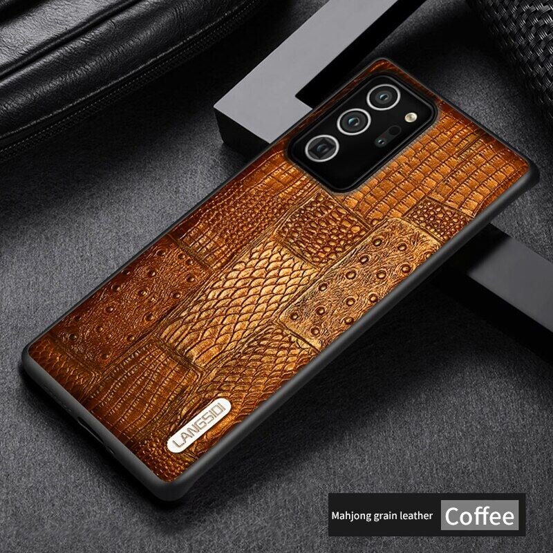 Genuine Leather Retro Splice phone case For Samsung Galaxy S24 Ultra S23 Ultra S22 S21 Ultra Note 20 Ultra Note 10 Lite 9 A71 A52 A70 A51 S10 S8 S9 S20 S23 Plus Cover