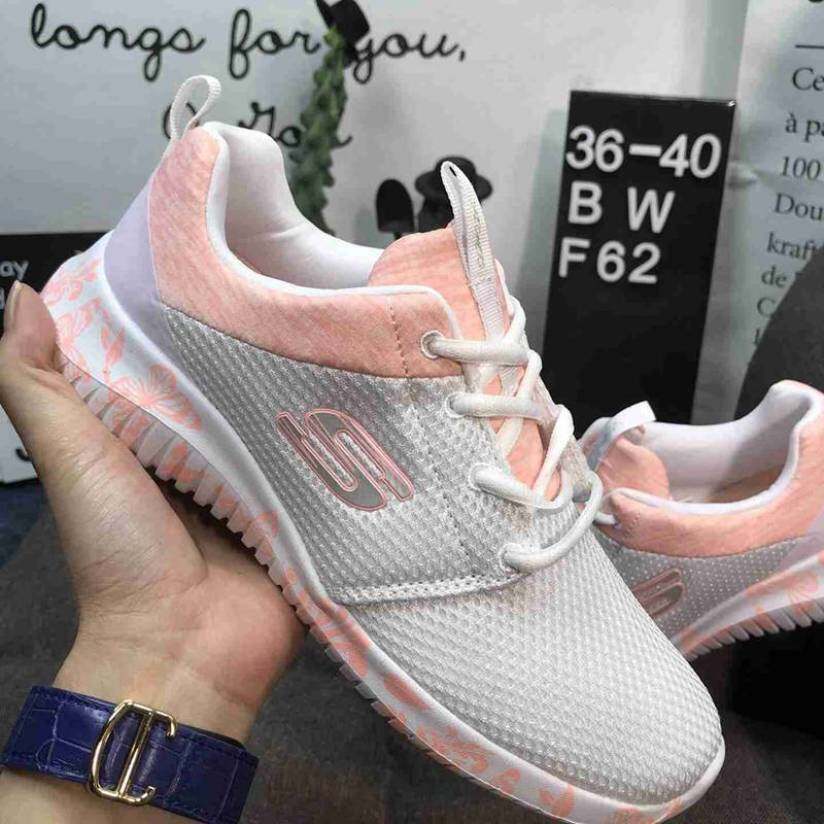 Skechers_Women Giày Chạy Nhẹ Thoáng Khí Unisex Đệm Giày Lưới Giày Thể Thao Chính Hãng giá rẻ