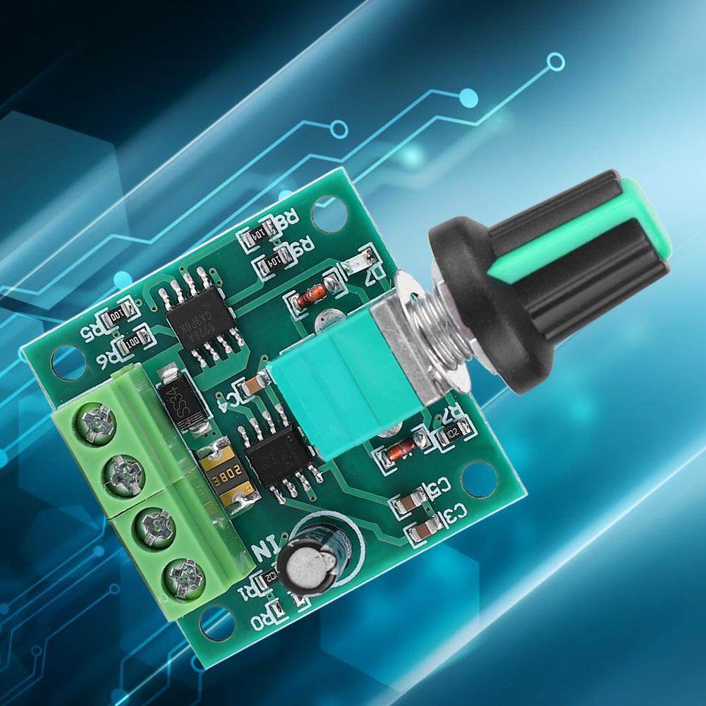 DC 1.8-12V 2A Low Voltage Electric Motor Speed Controller PWM Motor Speed Regulator Tool Equipm