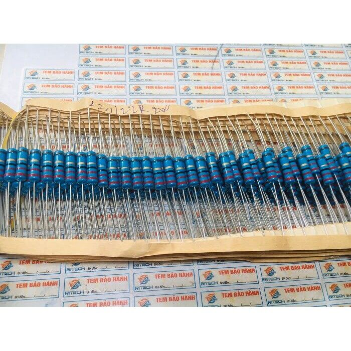 Combo 45 chiếc điện trở công suất 22r 2w 5%