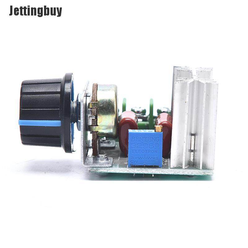 [Jettingbuy] Dimmer 220V 2000W Speed Controller Dimmer Switch Electronic Voltage Regulator