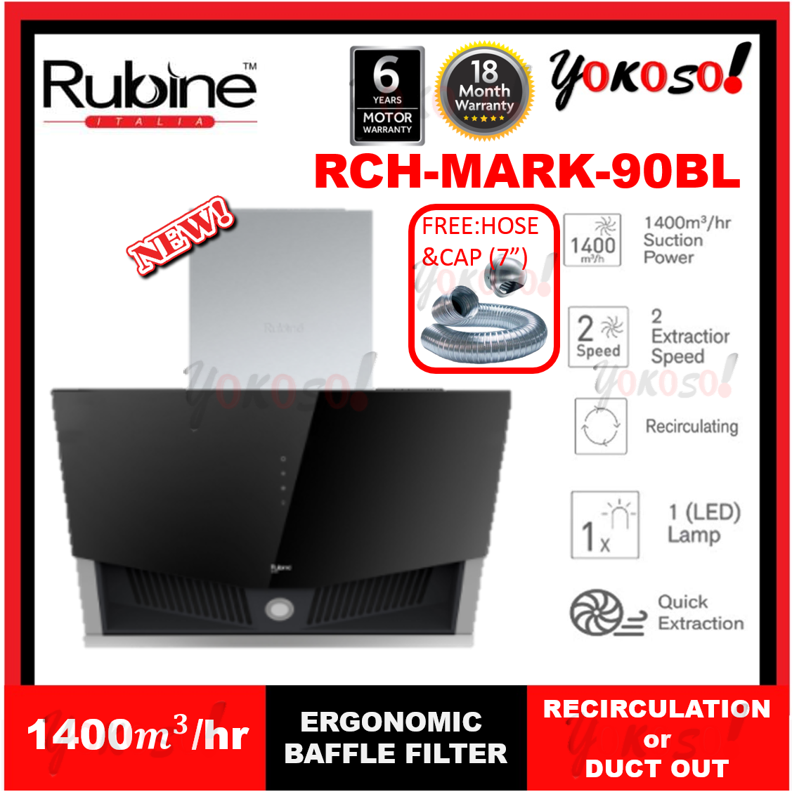 rubine rch neora 90bl