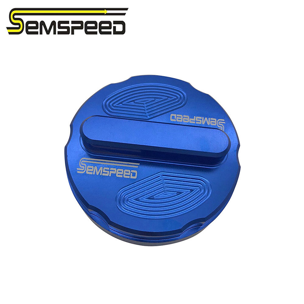 SEMSPEED Motorcycle CNC Gasoline Fuel Oil Filler Tank Gas Trim Cap Cover For Honda ADV150 ADV 150 160 2019-2022 2023 2024