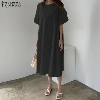 baggy midi dress