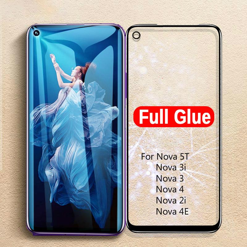 Full Cover Tempered Glass For Huawei Nova 5T / Nova 3i / Nova 3 / Nova 4 / Nova 2i / Nova 4E Screen Protector Film For Huawei Nova 5T / Nova 3i / Nova 3 / Nova 4 / Nova 2i Glass