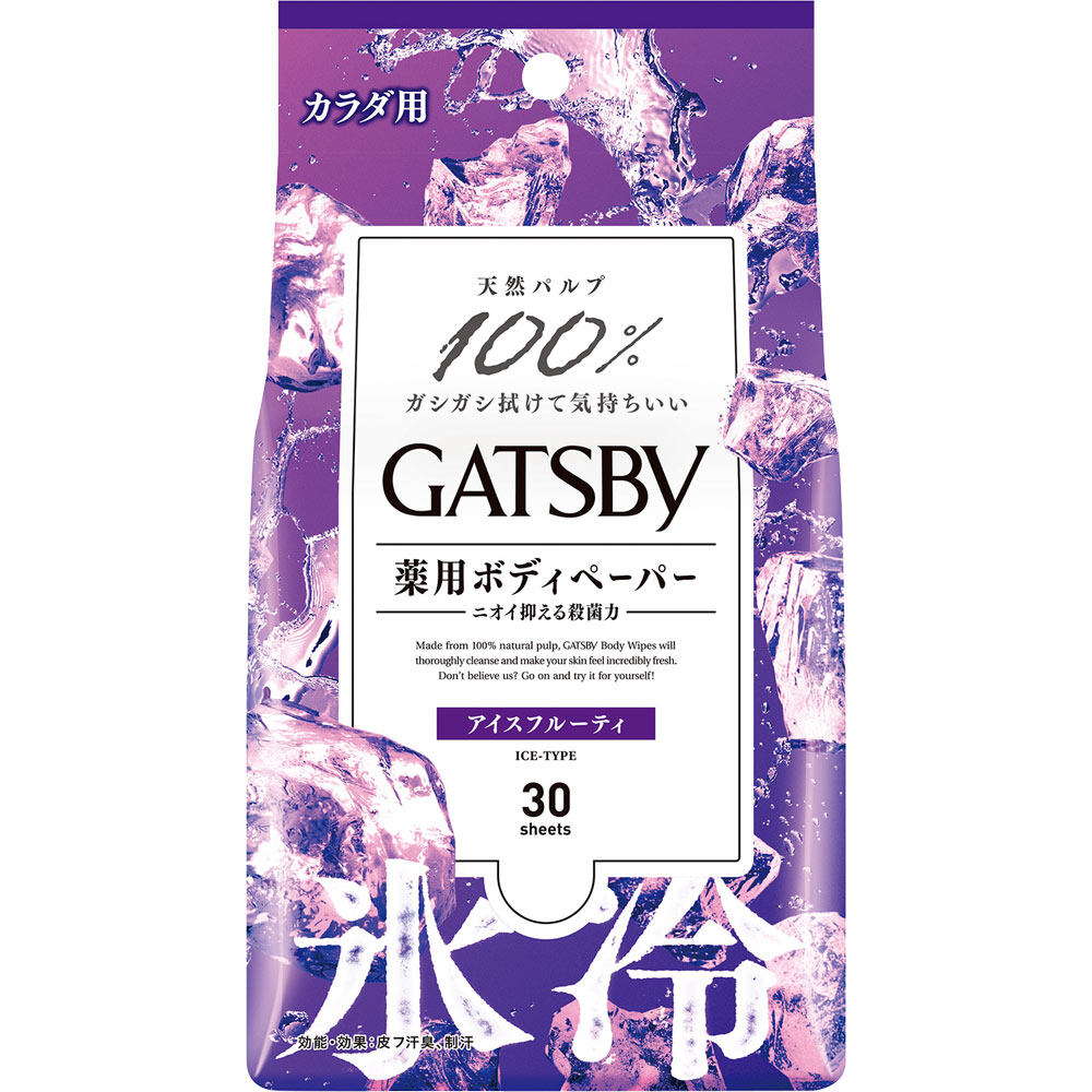 Mandom gatsby body paper men's paper
