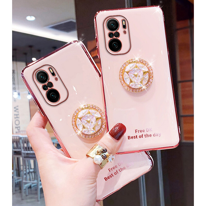 Dành Cho Xiaomi Redmi Note 10 / Redmi Note 10s Ốp Điện Thoại Mạ Điện, Ốp Điện Thoại Redmi Note 10 Redmi Note 10s 2021 Ốp Giữ Pha Lê Lấp Lánh Ốp Lưng TPU Mềm