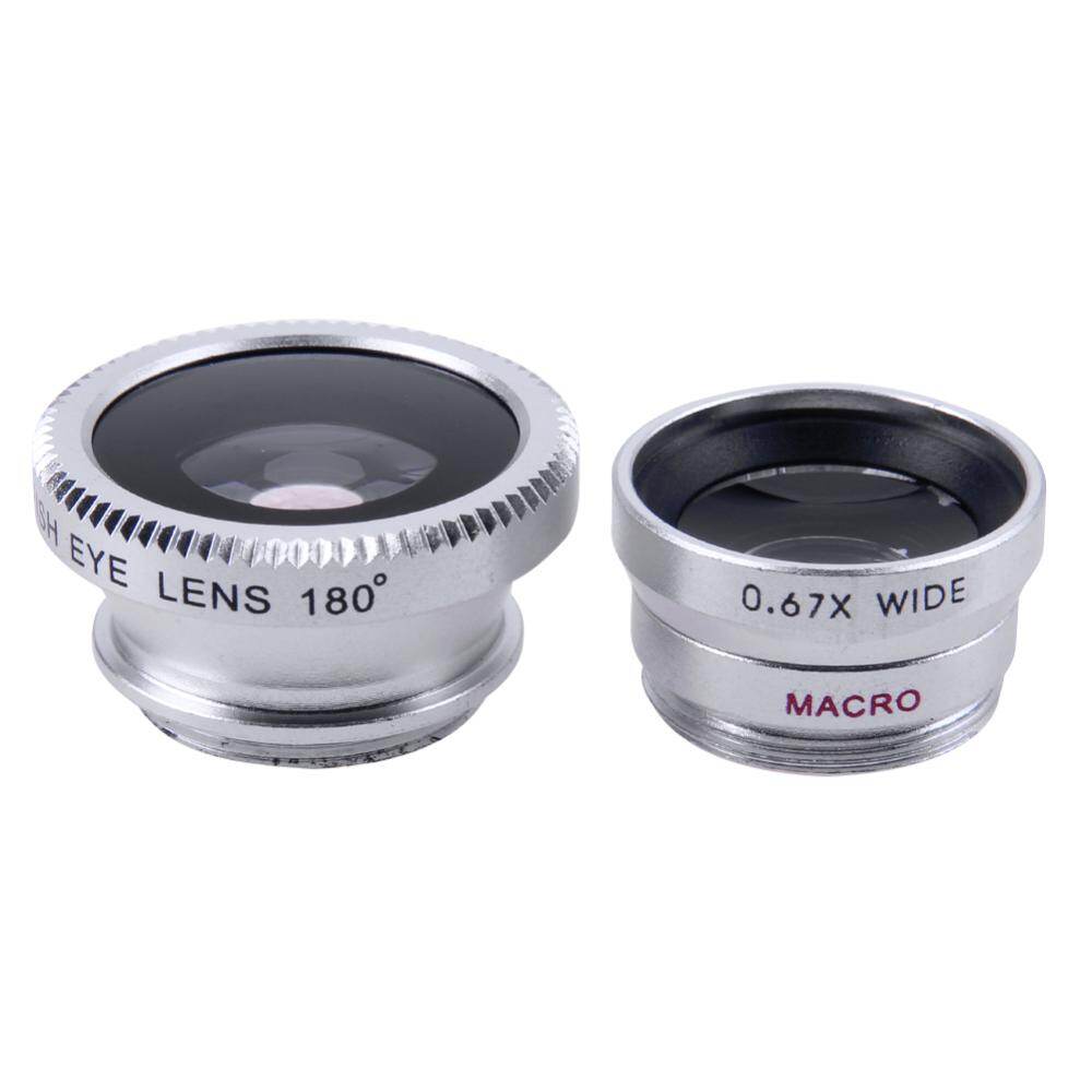 Ống kính mắt cá 3 trong 1 + Góc rộng + Bộ Ống kính máy ảnh Macro cho điện thoại