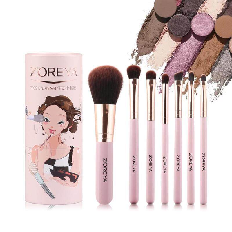 ZOREYA12 Thời Trang Nhân Tạo Bộ Bóng Sợi Mắt Bộ Cọ Trang Điểm