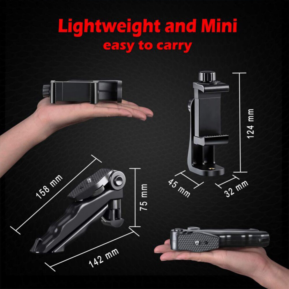 Gậy Chống Rung Cho Điện Thoại Giá Đỡ Xoay 360 Độ Gậy Tự Sướng Mini Để Bàn Giá Đỡ Điện Thoại Di Động Thông Dụng Giá Đỡ Ba Chân