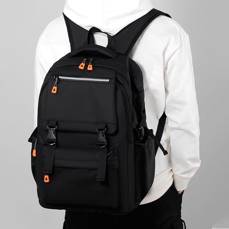 ELACCENT Men's backpack leisure multifunctional computer backpack multi-compartment travel large capacity backpack