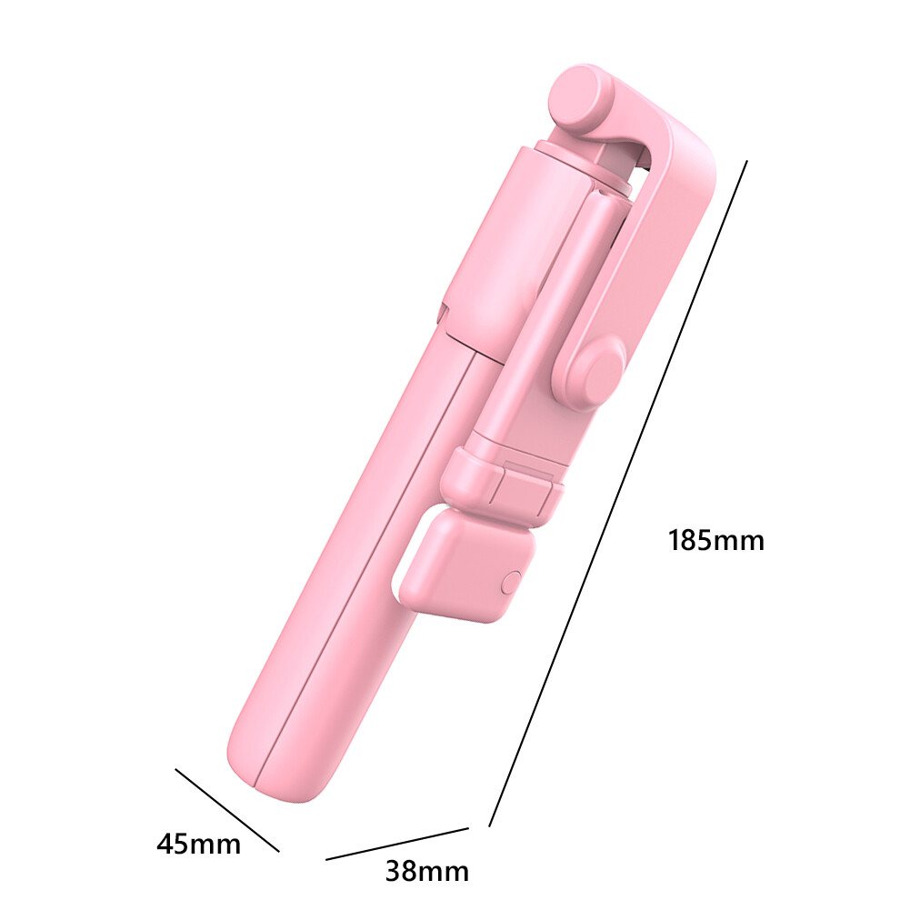 Mini Tripod Fill Light Selfie Stick Selfie Stick Extendable with Fill Light Remote Phone Stand