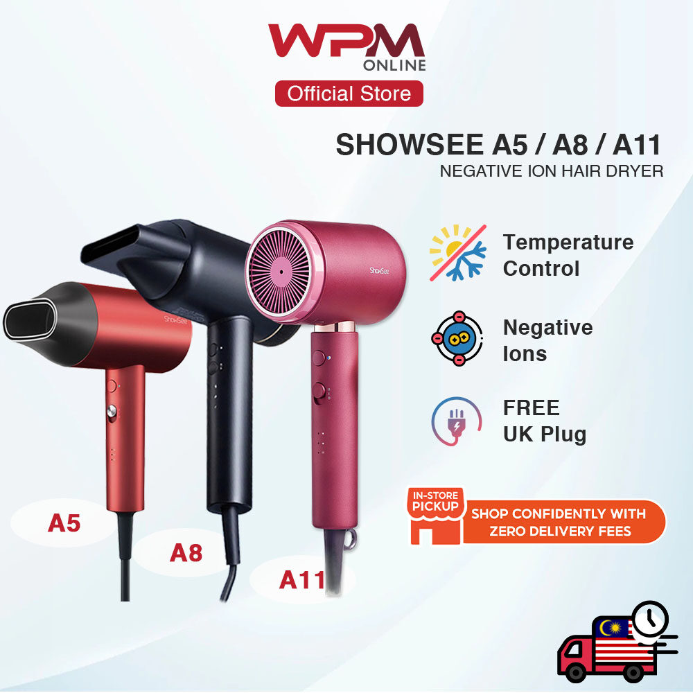 showsee a8 hair dryer