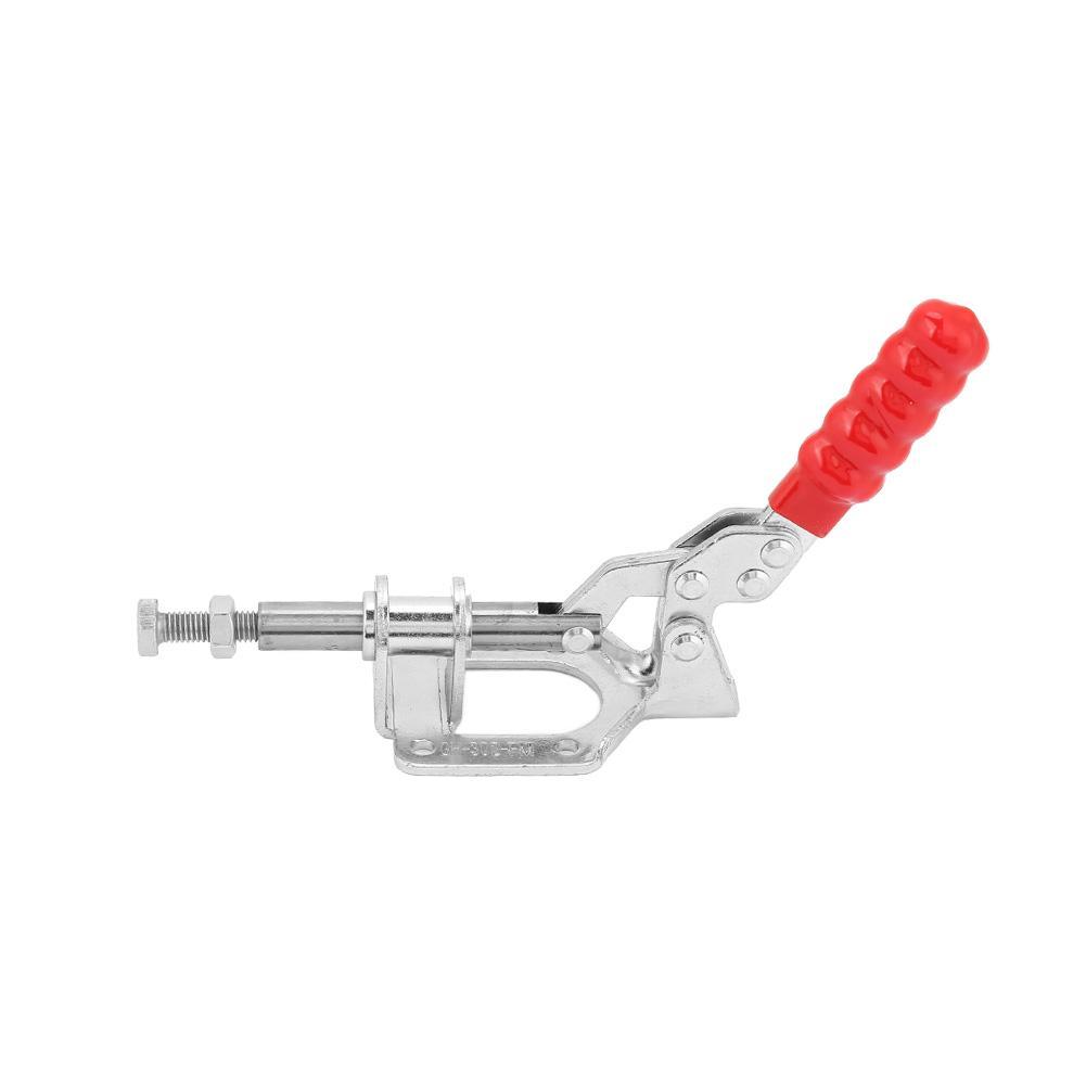 Iron Galvanized Quick Fixed Toggle Clamp Holding Latch Push Pull Action Hand Tool