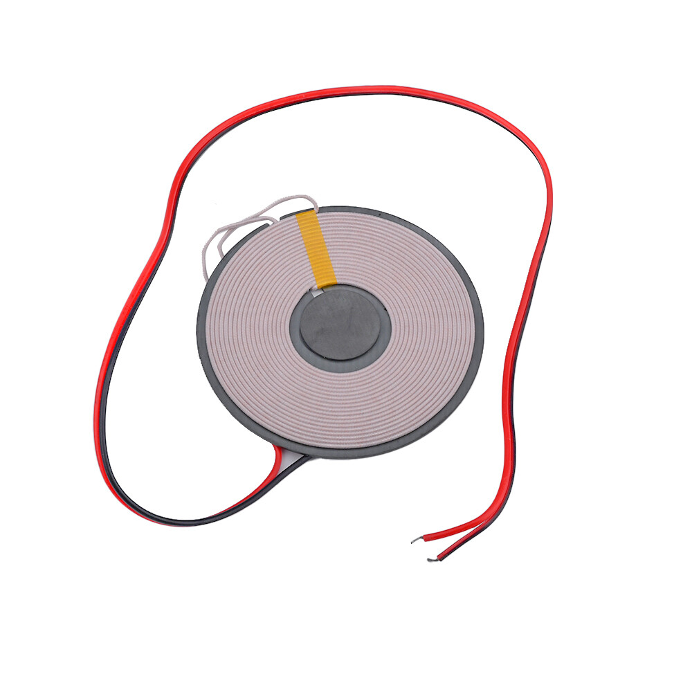 Aideepen 25mm High Power Long Distance Wireless Inductive Coil Modules Wireless Charging Coil Wireless Transmitter Coil Wireless Charging Power Supply Module