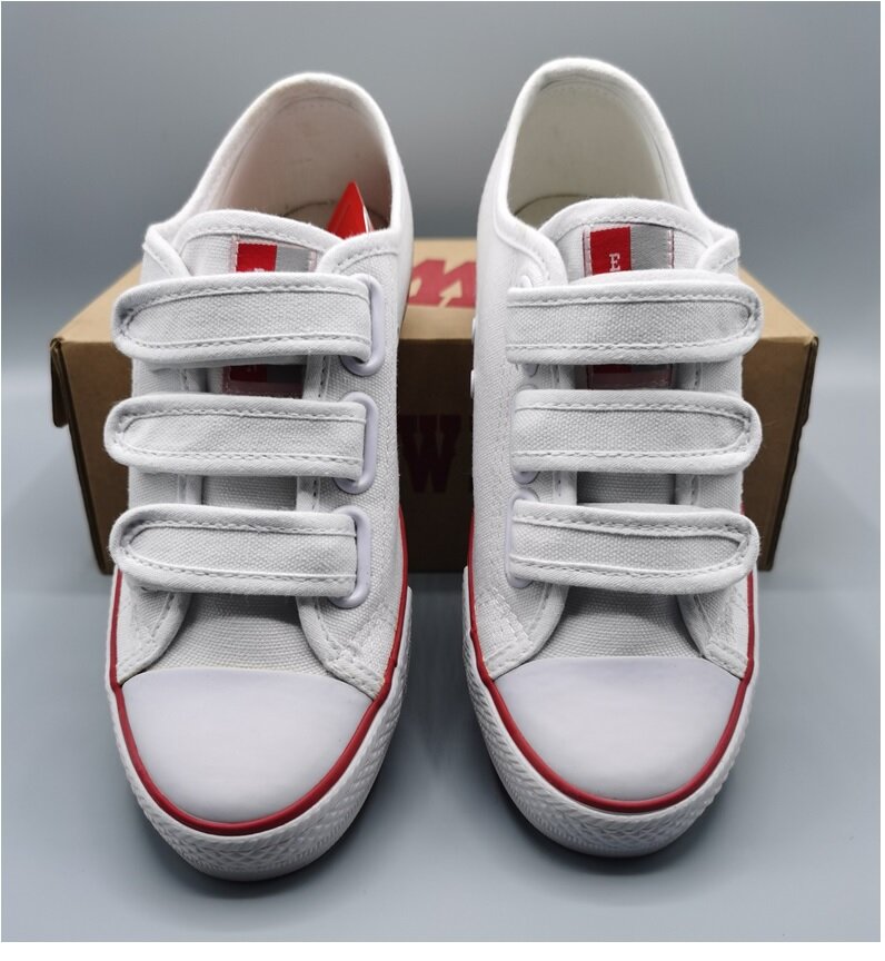 EDWIN] [CLEARANCE]EDWIN 205 WHITE SCHOOL SHOES READY STOCKS/KASUT