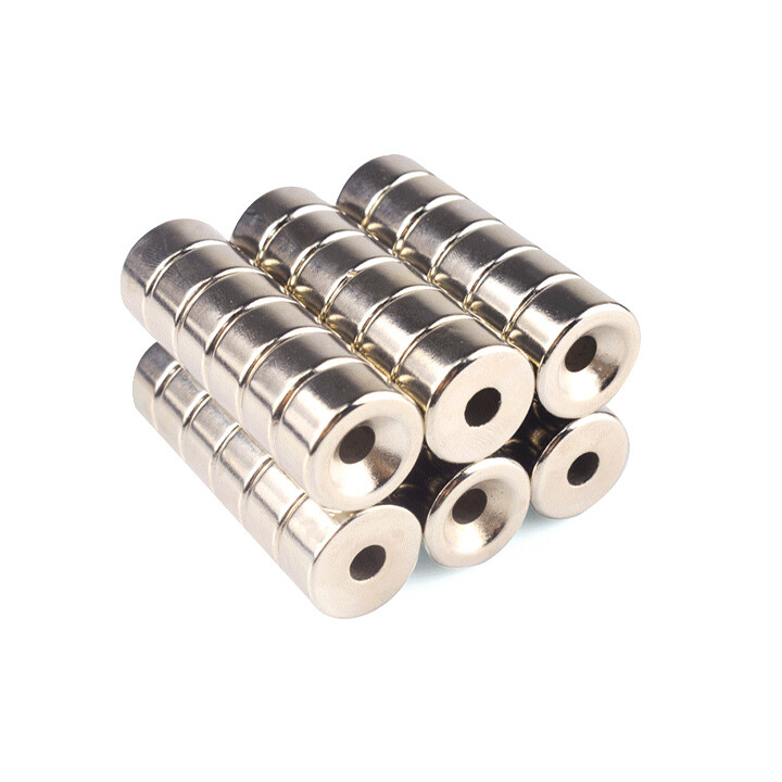 Nam Châm Tròn 6x2mm Lỗ 2mm (1 viên)