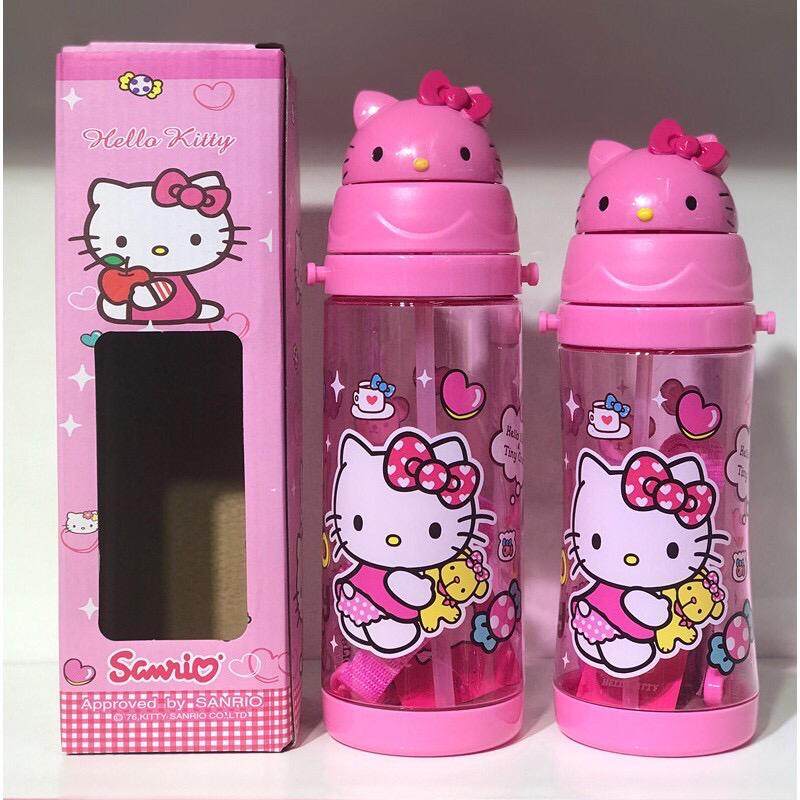 👉READY STOCK👉🇲🇾 Hello Kitty girl tritan food grade PP straw water ...