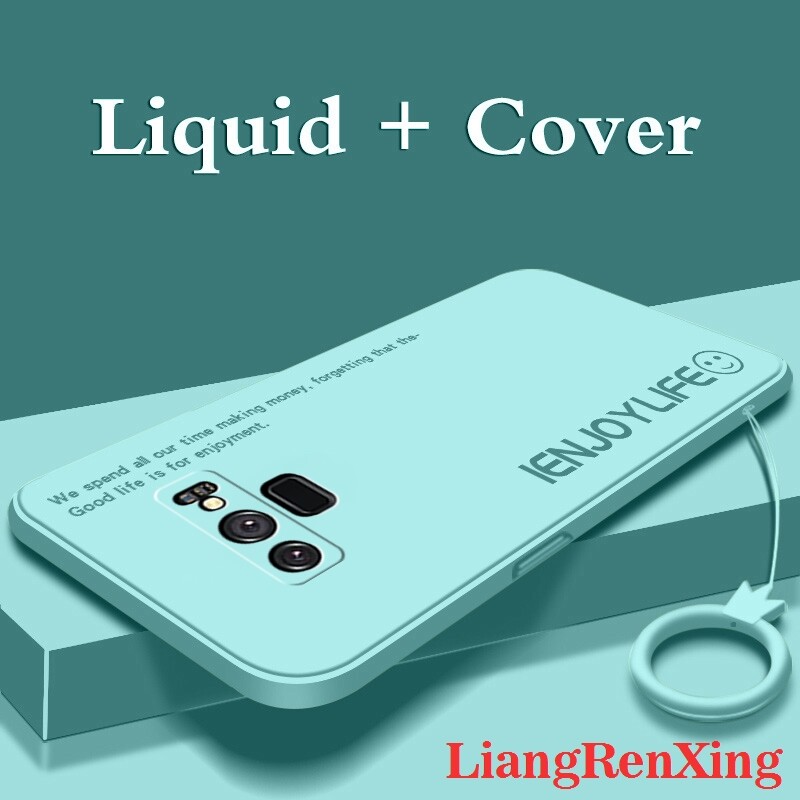 ốp lưng Vỏ Samsung Note 9 vỏ điện thoại softcase Silicone lỏng bảo vệ mịn vỏ Cản Sốc chống sốc thiết kế mới ytzimu02 đẹp viền vuông cute