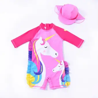 baby girl surf suit