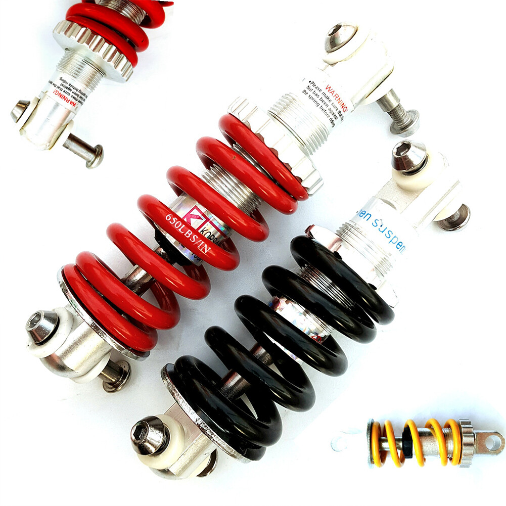 Bộ Giảm Xóc Xe Đạp Bộ Giảm Xóc Xe Đạp Leo Núi Gấp Gọn Khung Trung Tâm Phụ Kiện Lò Xo Phía Sau