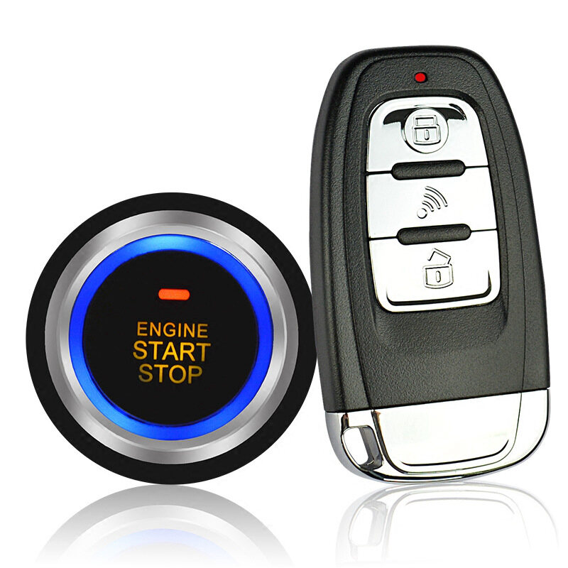Manlubao SQ8807 Smart Carl alarm remote push start system keyless entry