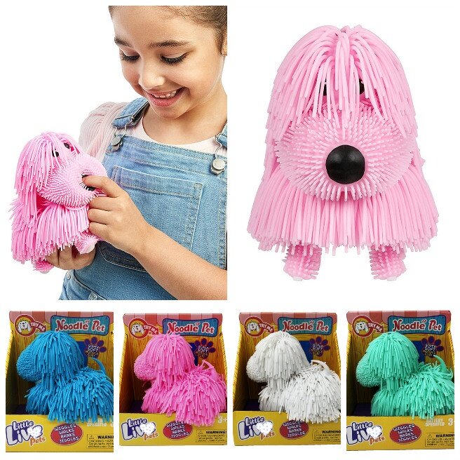 Noodle Dog Electric Walking Dog with Sound Plush Doll for Kids Birthdays Gifts