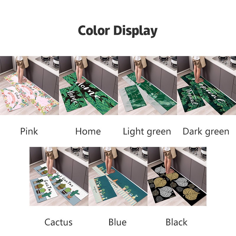 Bbr Cartoon kitchen mat bedroom bedside carpet bathroom entrance toilet ...