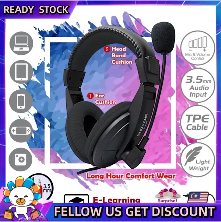 headset dengan noise cancelling