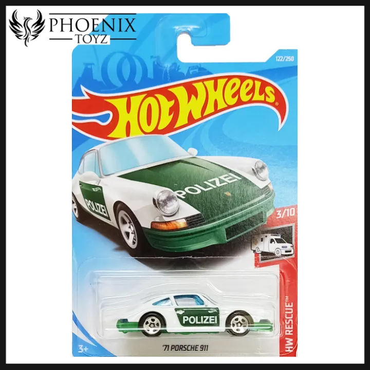 hot wheels porsche polizei
