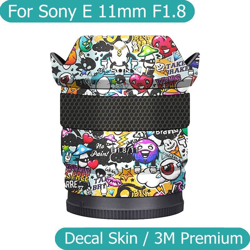 For Sony E 11Mm F1.8 Decal Skin Vinyl Wrap Film Camera Lens