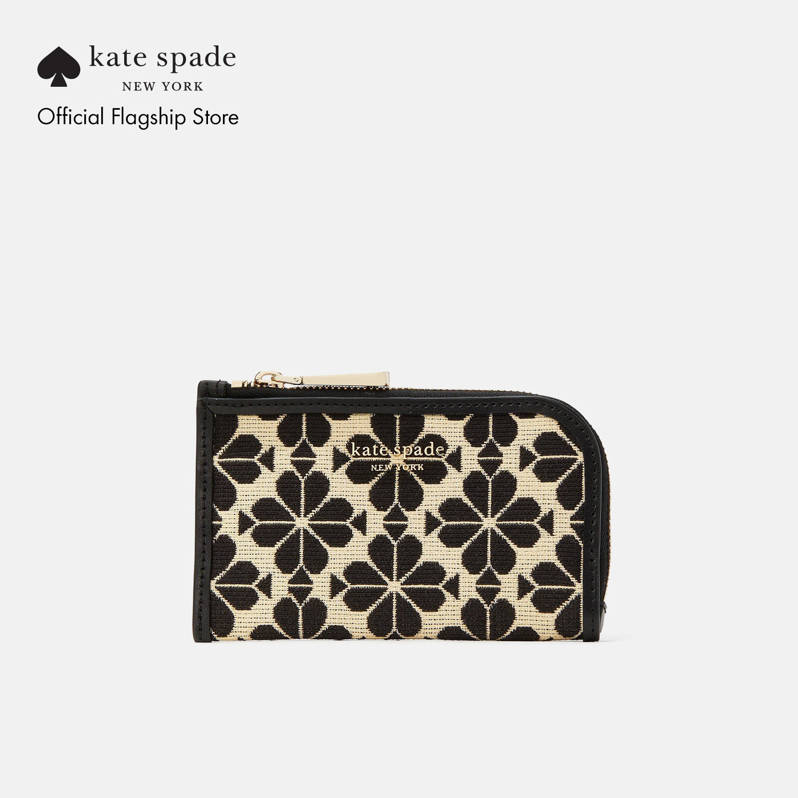 Kate spade floral card holder hot sale