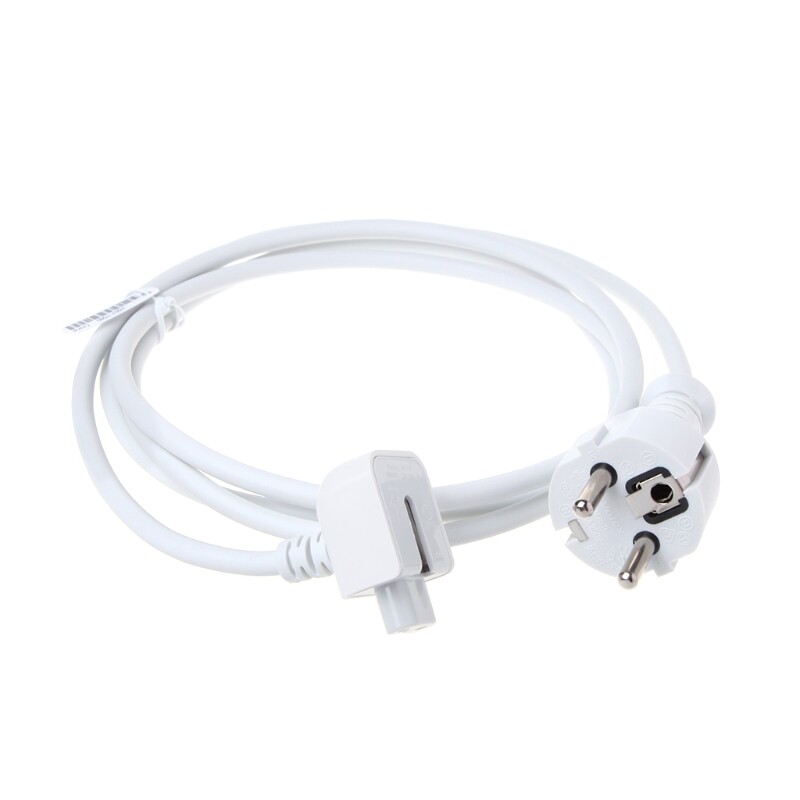 Eu plug ac power adapter extension cable for macbook pro 11 12 13.3 15