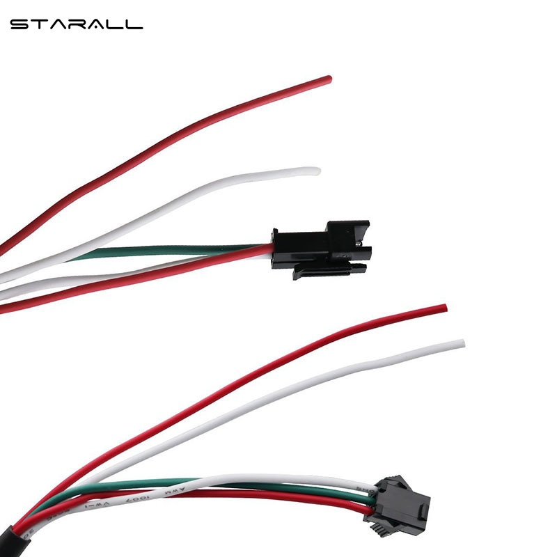 StarALL Đèn LED Đầy Màu Sắc Led Pixel Dải Đèn WS2812B DC5V Tự Làm PCB Không Thấm Nước