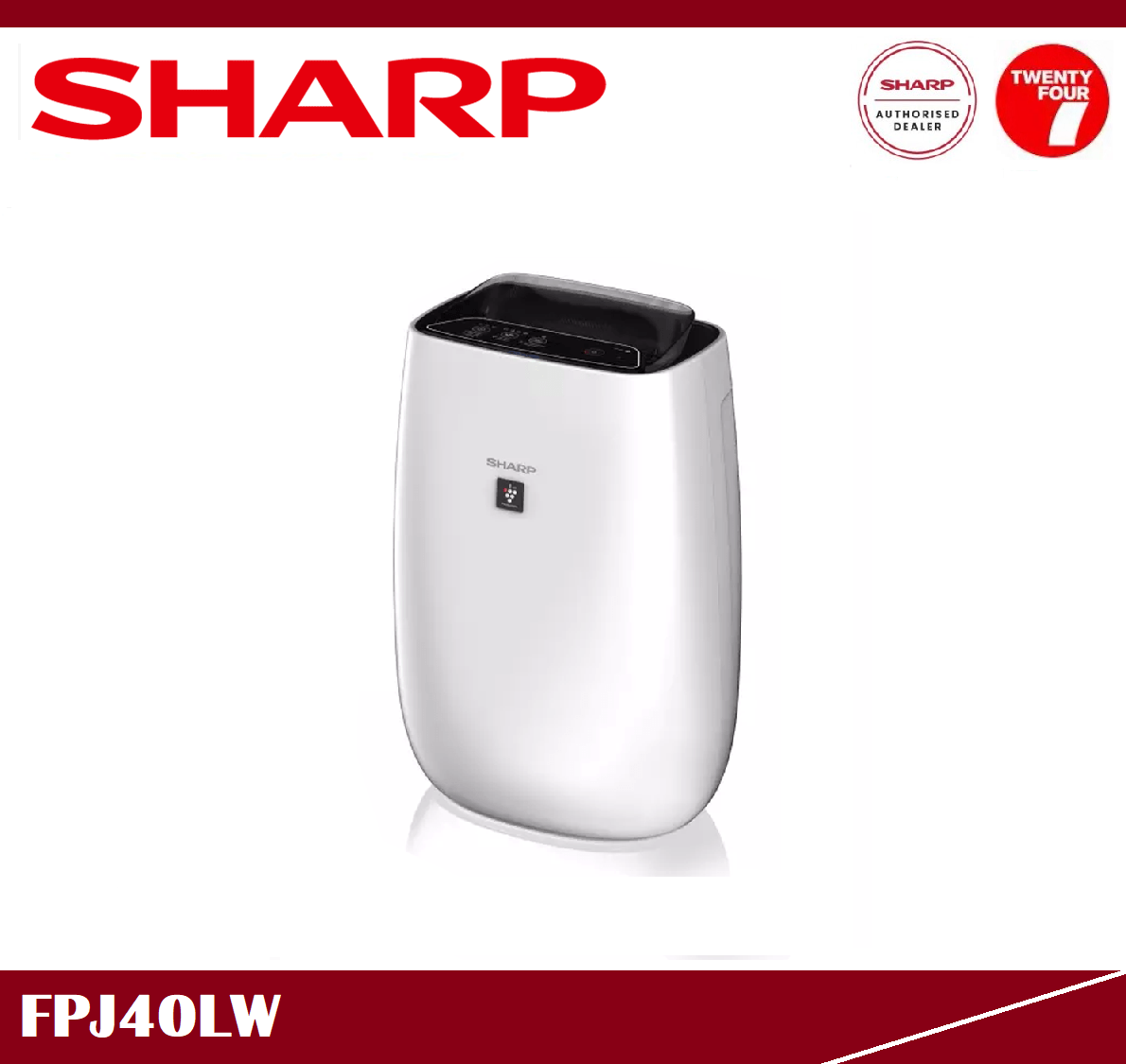 Sharp air store purifier fpj40lw