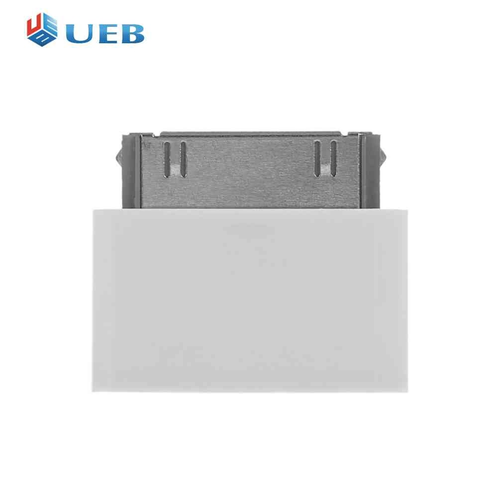 Female micro usb to male for apple 30 pin iphone4 4s 3g 3gs charger adapter
