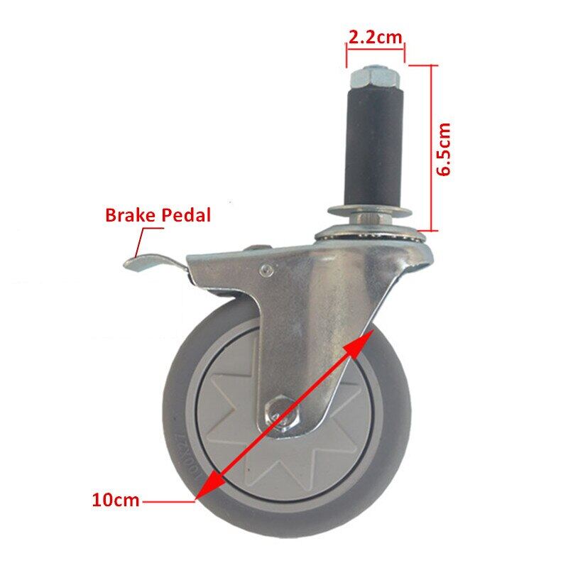 ALWAYSME Laundry Cart Wheels For Collapsible X Carts Lazada