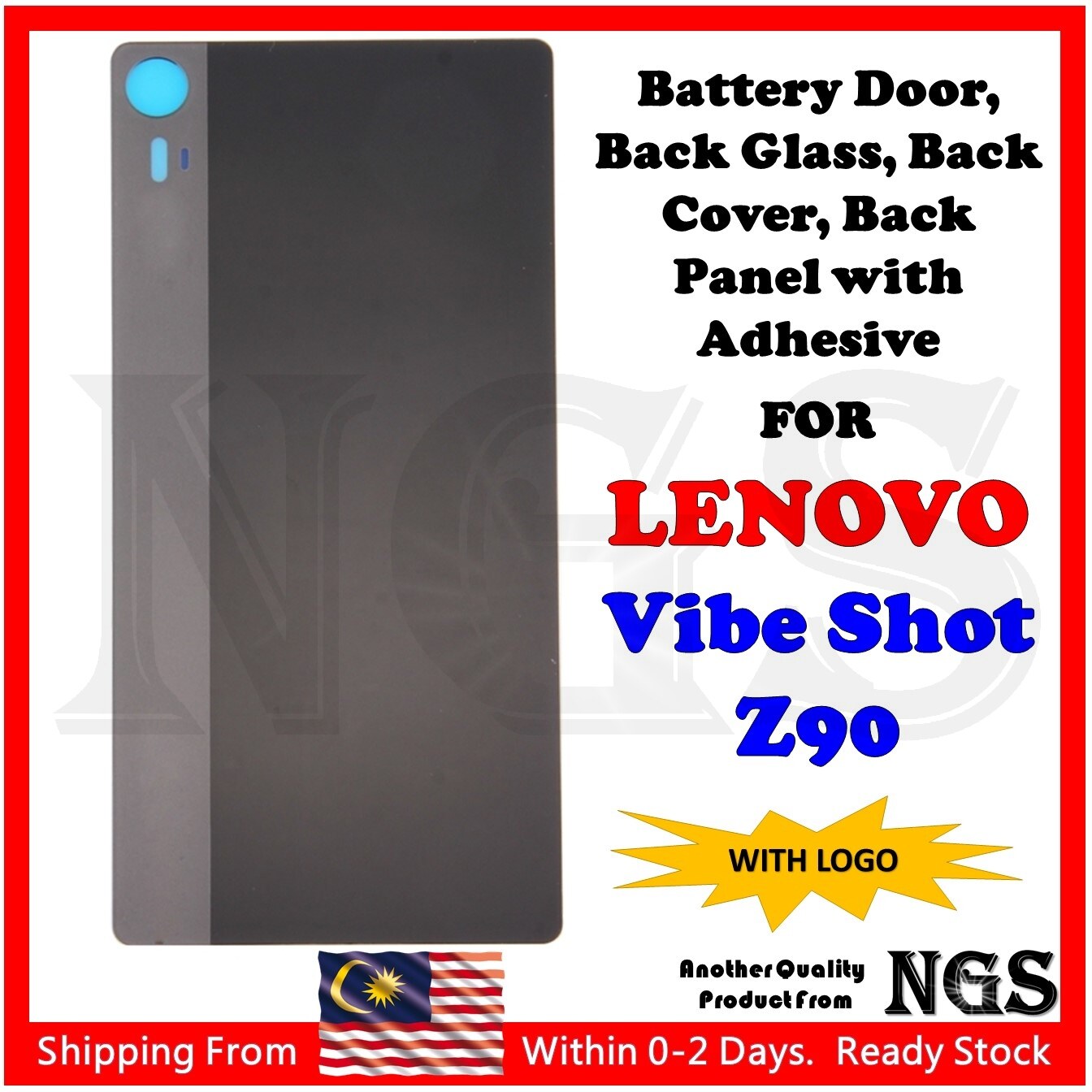 lenovo vibe shot back panel