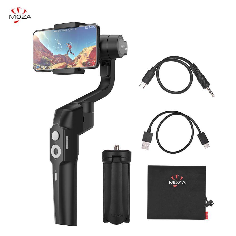 Harga Samsung Galaxy S9 Plus Terbaru Juli 2019 5 Moza Mini-S Foldable Handheld 3-Axis Stabilizer Gimbal Smartphone Objek Pelacakan Mengikuti Pembesar Fokus dengan 1/4 Inci Lubang Sekrup Tripod Mini penyimpanan untuk Samsung Galaxy S9 Plus/S9/S8 Plus/S8