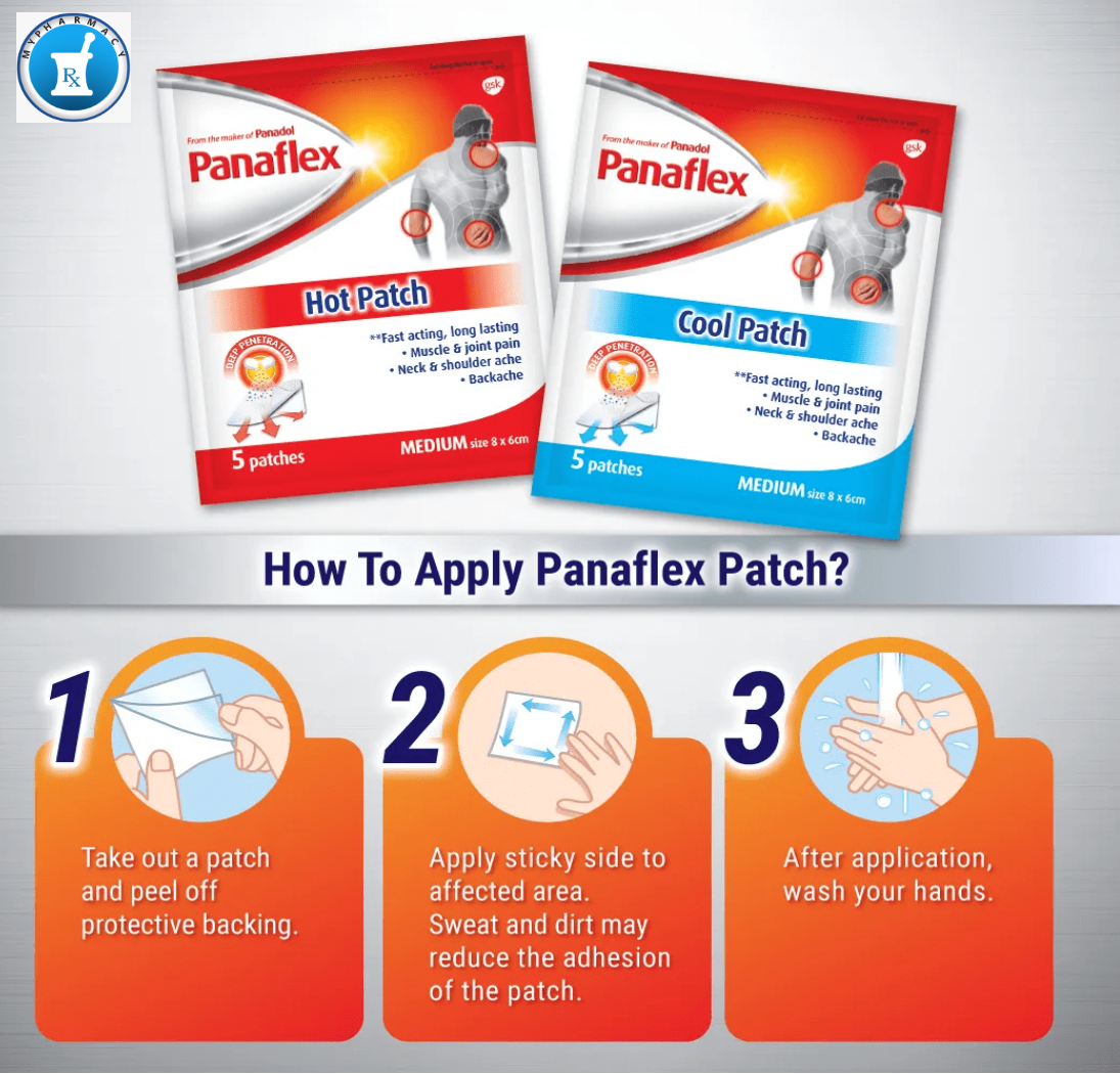 PANAFLEX HOT AND COLD PATCH 5'S Lazada