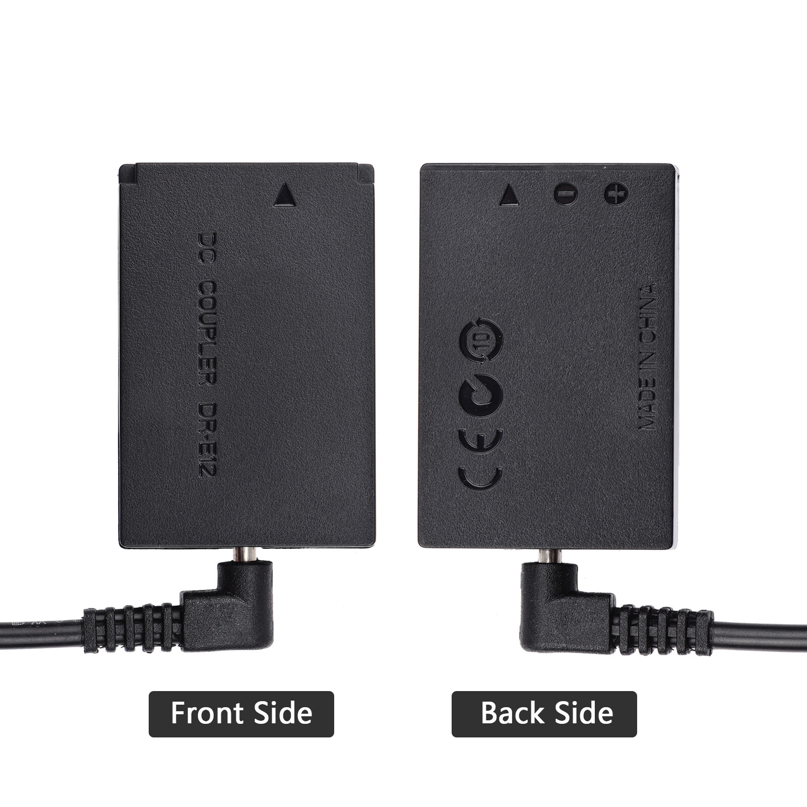 Andoer DR-E12 USB Power Kit DC Coupler Dummy Replace of LP-E12 with USB DC Converter Power Cable Single USB Input Compatible with Canon EOS M M2 M10 M50 M100 M200 Cameras