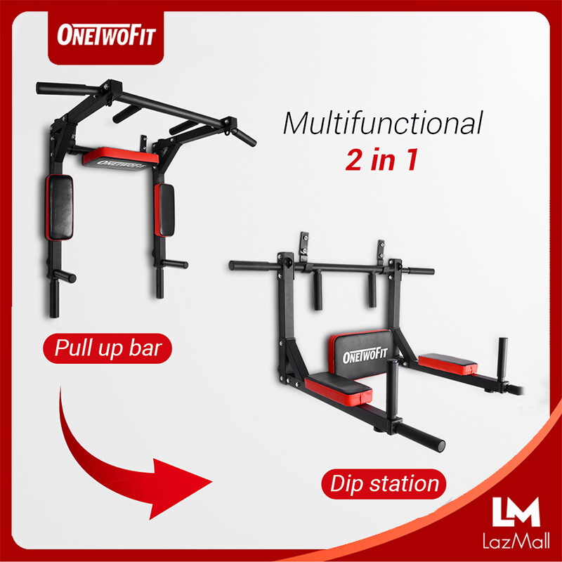 Onetwofit pull up online bar installation