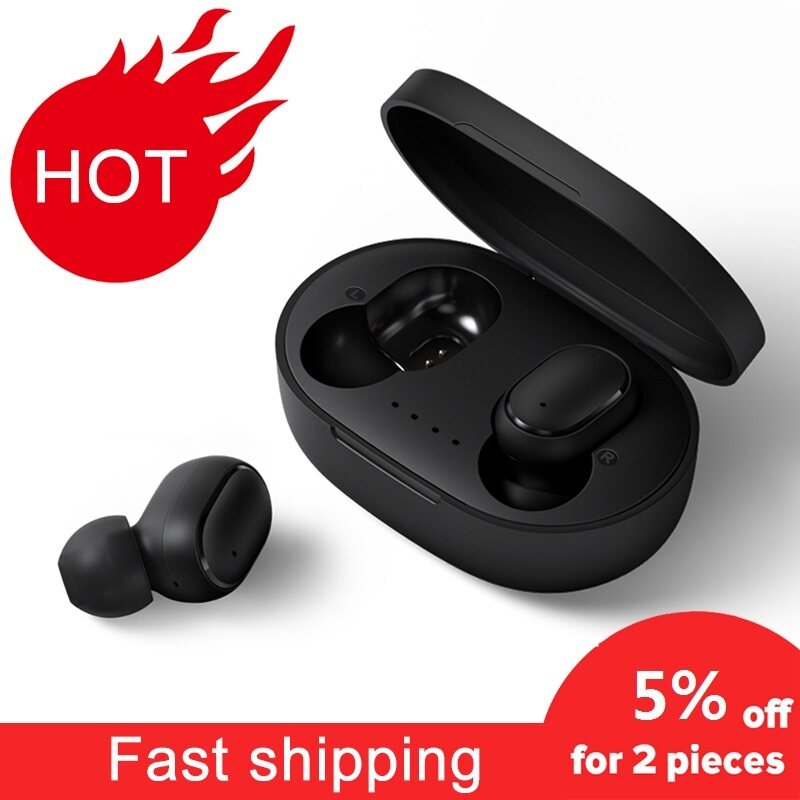 【Ready Stock】Vitog A6S 5.0 Wireless Bluetooth Earphone with Mic,Touch Control Noise Reduction Wireless Earbuds for Sport,HD Call Waterproof Headphone TWS Bluetooth Headset for Xiaomi iphone Huawei Samsung Oppo ViVo Mobile Phone/Laptop Singapore