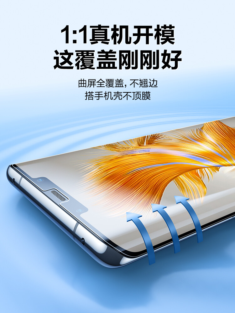 Smartdevil miếng bảo vệ màn hình cho danh dự ma thuật 7 Pro ma thuật 5 Pro danh dự ma thuật 6 Pro Huawei Mate 50 Pro Mate 60 Pro + Mate 50 RS Porsche thiết kế HD bọc hoàn toàn chống vân tay rõ ràng phủ keo toàn bộ Hydrogel phim