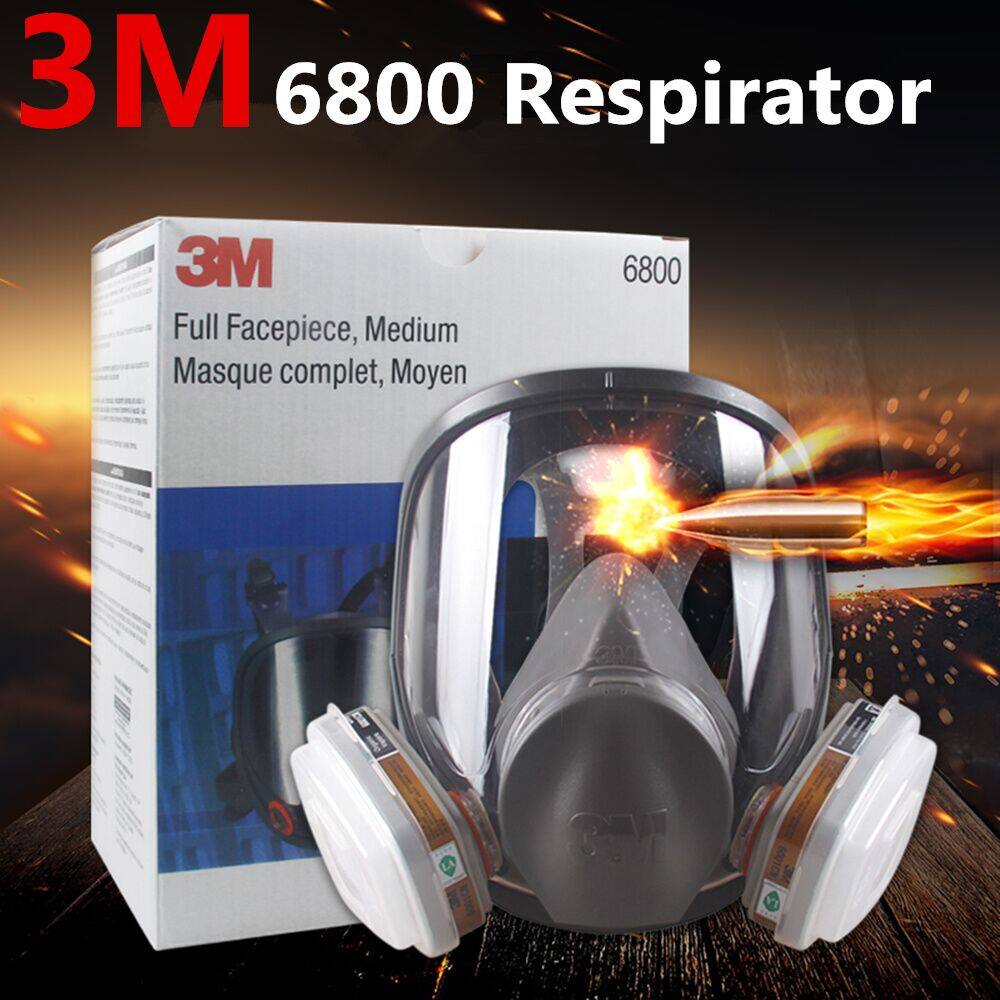 3M 6800 Full FaceMask large 3M 6900 Respirator Volcano Eruption