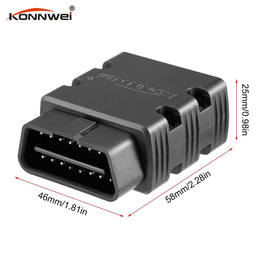 Dụng Cụ Đọc Mã Máy Quét Chẩn Đoán Ô Tô Konnwei KW902 ELM327 OBD2 Giảm Giá Tốt Nhất