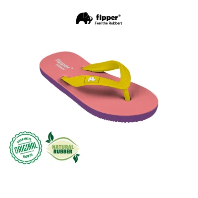 Fipper Junior Rubber for Children in Peach / Purple / Yellow