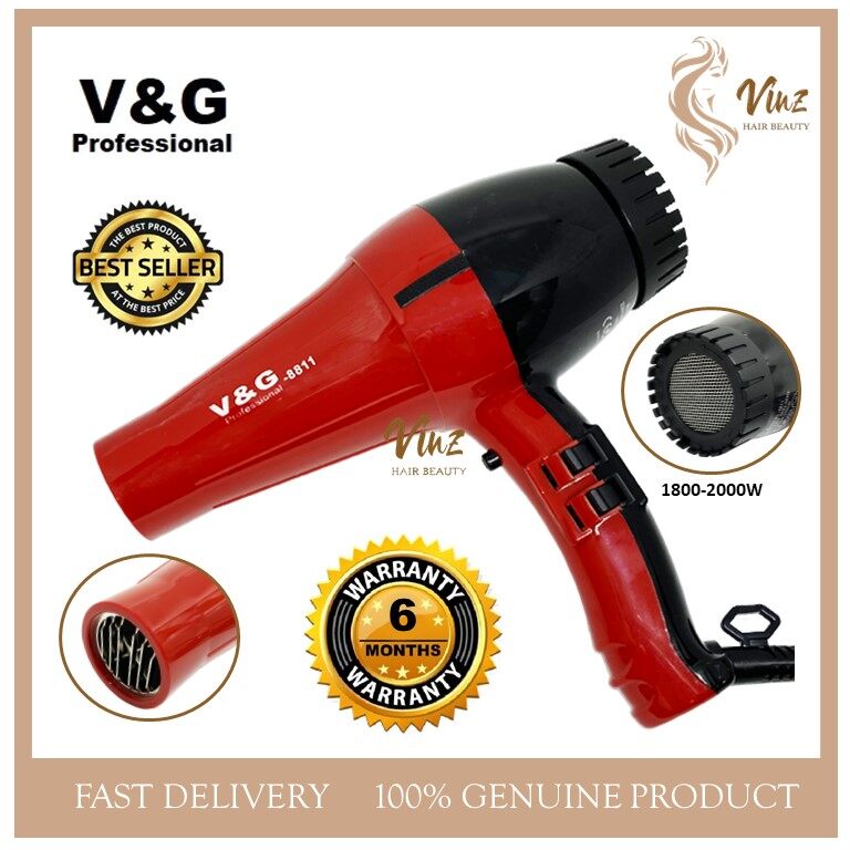 W/FREE GIFT) V&G Professional 8811 Salon Barber Hairdressing 1800