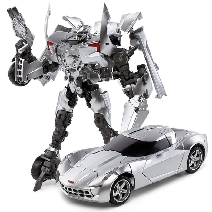 BMB LS-08 TRANSFORMER CORVETTE ASSASSIN - SIDESWIPE 16CM ACTION